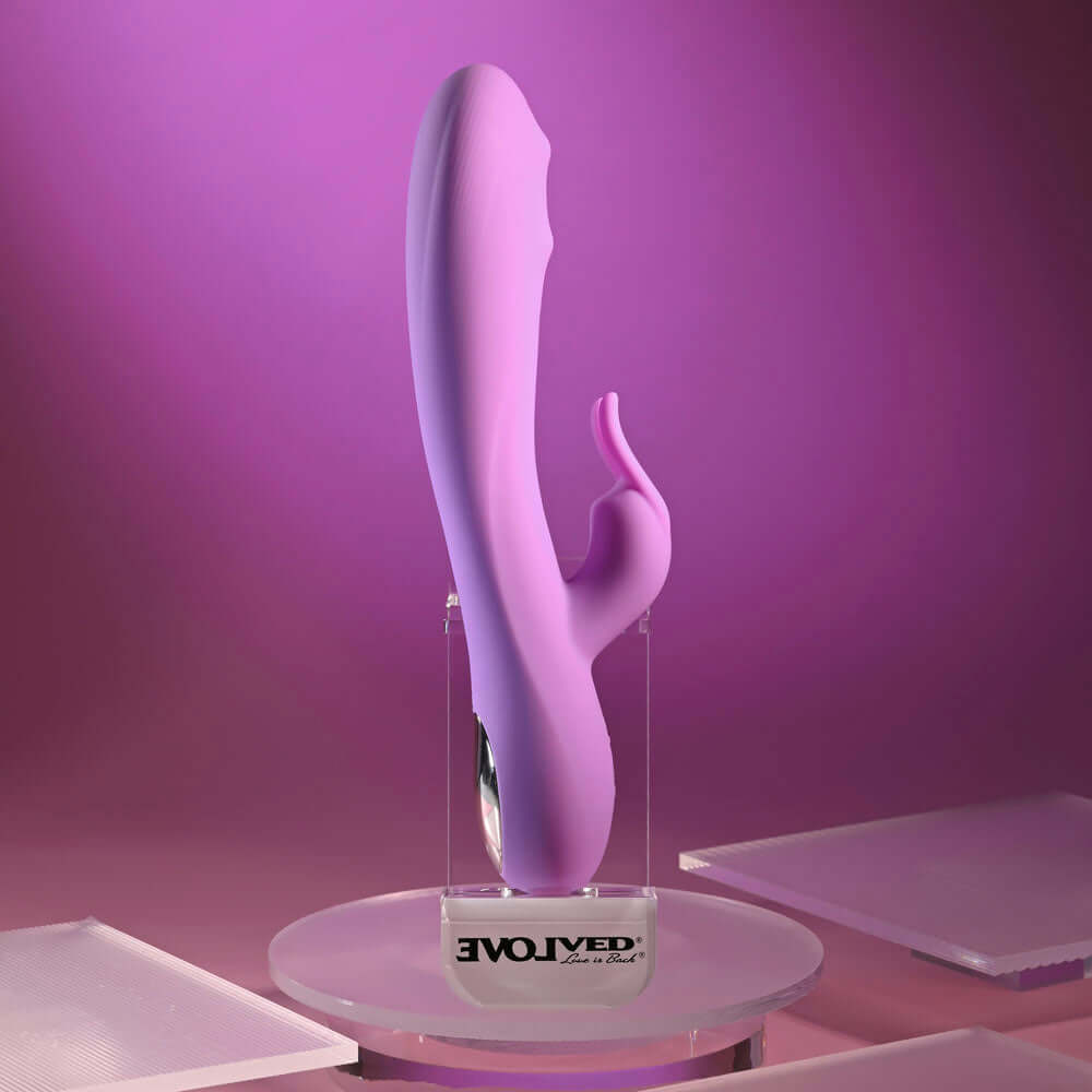 Evolved BEAD THE WAY - Pink 23.2 cm USB Rechargeable Rabbit Vibrator